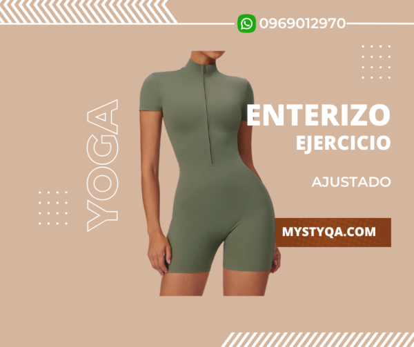 Enterizo Yoga Ajustado